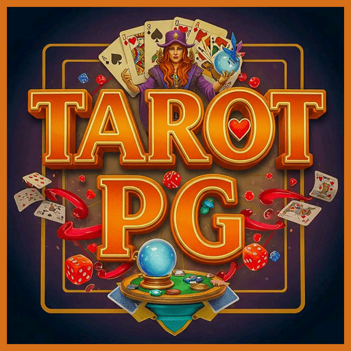 Imagem promocional da TAROTPG mostrando a plataforma e suas vantagens